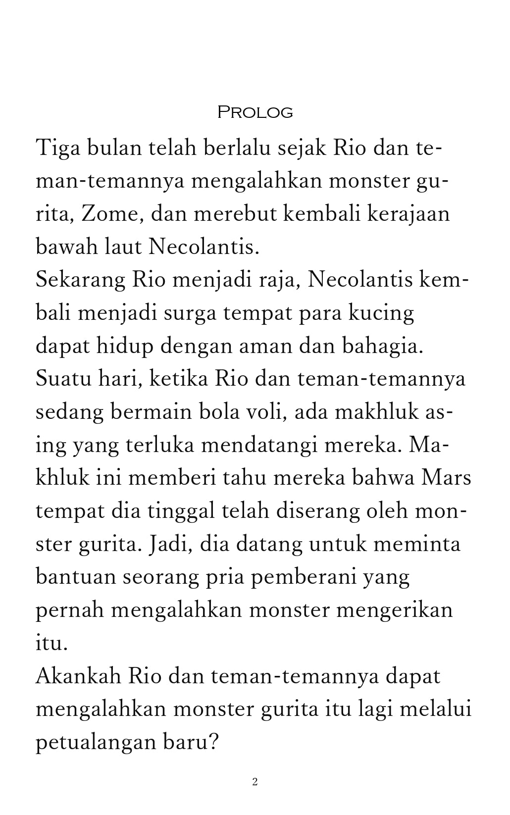 【Indonesia】NECOLANTISⅡ -Petualangan luar angkasa Rio dan kawan-kawan-